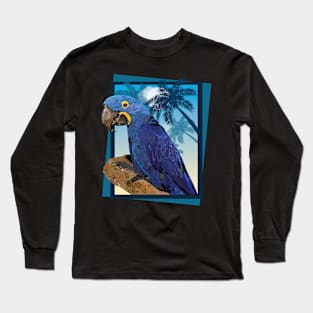 Hyacinth macaw Long Sleeve T-Shirt